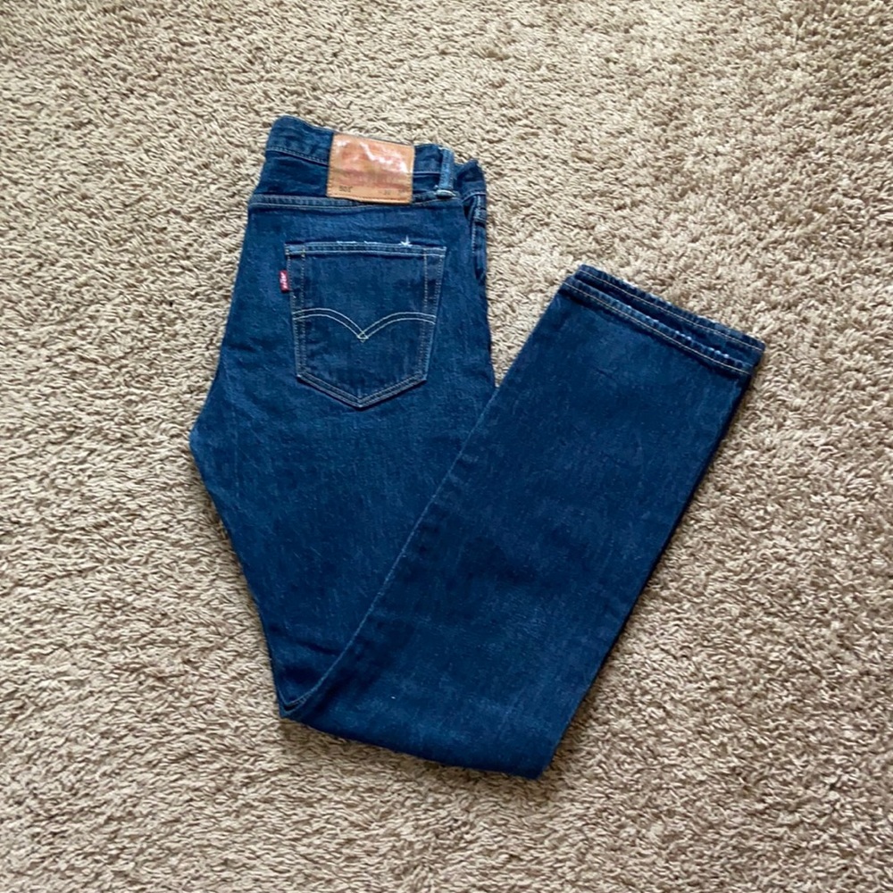 Men’s Levi’s 501s button flap